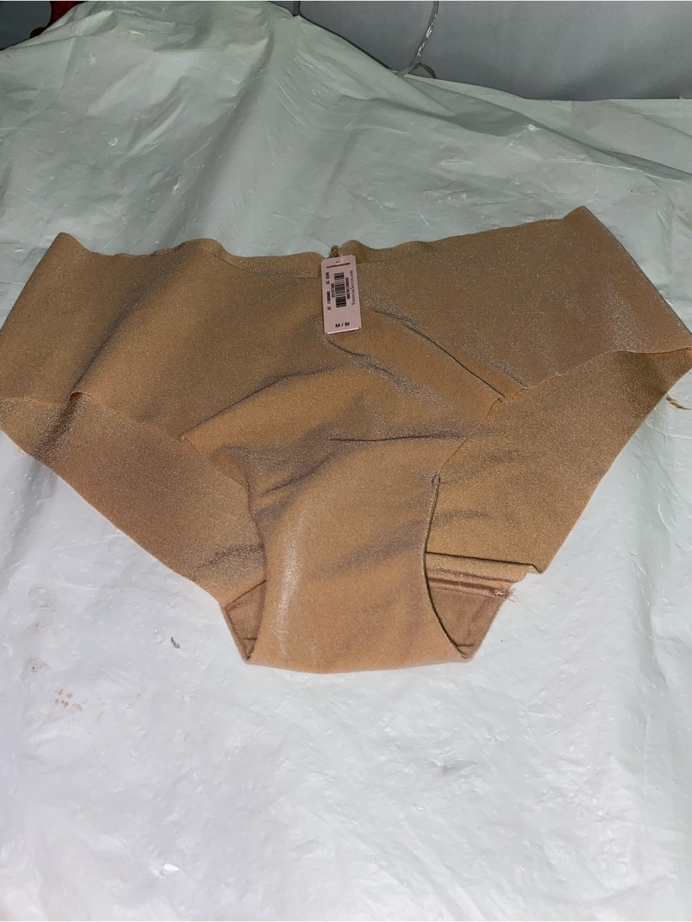 Victoria's Secret Seamless Stretch Bottoms in Camel Tan